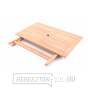 TEAK POHODA Asztal készlet 4-es szett  náhled