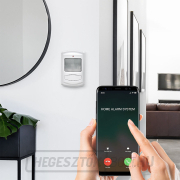 Solight GSM riasztó, mozgásérzékelő, távirányító, fehér színű náhled