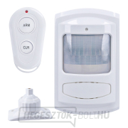 Solight GSM riasztó, mozgásérzékelő, távirányító, fehér színű Solight GSM riasztó, mozgásérzékelő, távirányító, fehér színű gallery main image
