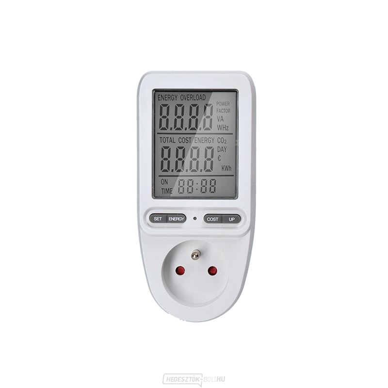 Solight digitális energiamérő, nagy kijelzővel