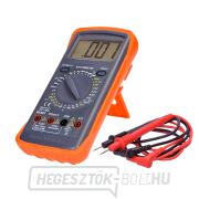 Solight multiméter, max. AC 600V/10A, max. DC 600V/10A, dióda teszt, zúgó, hFE, kapacitás, ellenállás Előnézet  Solight multiméter, max. AC 600V/10A, max. DC 600V/10A, dióda teszt, zúgó, hFE, kapacitás, ellenállás Előnézet