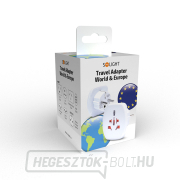 Solight utazási adapter külföldiek számára a Cseh Köztársaságban náhled