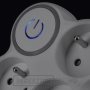 Solight hub, 3x 10A, fehér-szürke, kapcsoló náhled