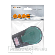 Solight aljzat IP44, 16A, fekete, kapcsoló Előnézet 