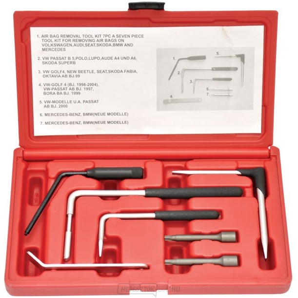 Légzsák eltávolító szett 058- 62285