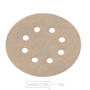 Metabo 125mm-es P80 tépőzáras csiszolókorong készlet festékhez, lakkhoz és tömítőanyagokhoz - 25db Metabo 125mm-es P80 tépőzáras csiszolókorong készlet festékhez, lakkhoz és tömítőanyagokhoz - 25db gallery main image