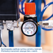 Scheppach HC 30 OX olajmentes kompresszor 24 l náhled