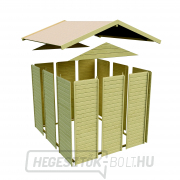 Faház KARIBU DAHME 1 (42558) natur náhled