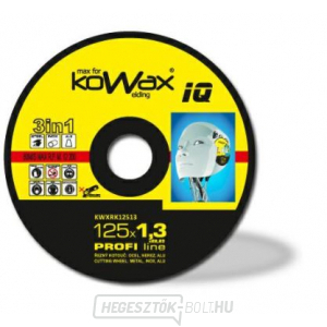 KOWAX IQ 3in1 vágókorong 125 x 1.3 x 22.2mm