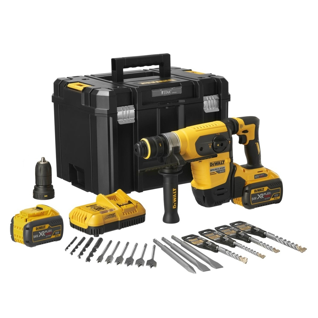 Akkus kombinált kalapács 54V 2x9,0Ah DeWALT FLEXVOLT DCH417X2 DeWALT FLEXVOLT DCH417X2