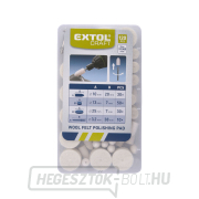 Filc polírozó korongok, 120db-os készlet náhled