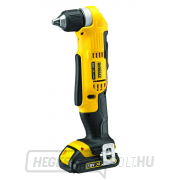 DeWALT DCD740N 18V XR akkumulátoros négyszögletes fúrógép akkumulátor nélkül gallery main image