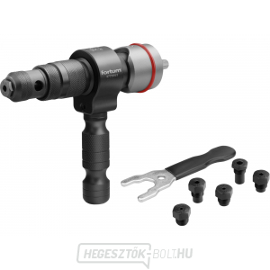 Szegecstartó T-fúróhoz, 2,4-6,4 mm-es szegecsekhez, CrMoV Szegecstartó T-fúróhoz, 2,4-6,4 mm-es szegecsekhez, CrMoV gallery main image