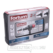 Szegecstartó a T-COMBO fúrógéphez, készlet M3-M12 anyákhoz és 2,4-6,4 mm-es szegecsekhez, CrMoV náhled