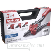 COMBO karos szegecselő fogó, M3-M10 szegecsanyákhoz és 2,4-6,4 mm-es szegecsekhez náhled