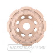 Gyémánt csiszolótárcsa kétsoros, O 115x22,2mm Gyémánt csiszolótárcsa kétsoros, O 115x22,2mm gallery main image