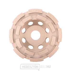 Gyémánt csiszolótárcsa kétsoros, O 115x22,2mm Gyémánt csiszolótárcsa kétsoros, O 115x22,2mm gallery main image