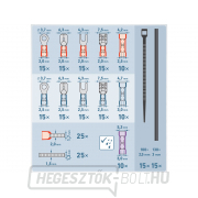 Csupaszító/fűrészelő fogó és dugók, 231db-os készlet Csupaszító/fűrészelő fogó és dugók, 231db-os készlet náhled