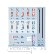 Csupaszító/fűrészelő fogó és dugók, 231db-os készlet náhled