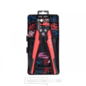 Csupaszító/fűrészelő fogó és dugók, 231db-os készlet Csupaszító/fűrészelő fogó és dugók, 231db-os készlet gallery main image