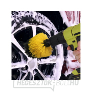 Tisztítókefe készlet fúrógéphez 4db, szár 1/4 