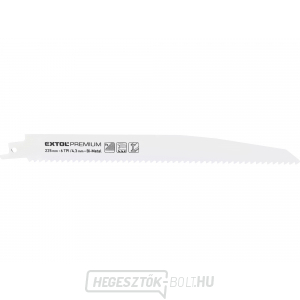 Fűrészlapok, 3db, 225x22x1,6mm, bi-fém, bifém Fűrészlapok, 3db, 225x22x1,6mm, bi-fém, bifém gallery main image