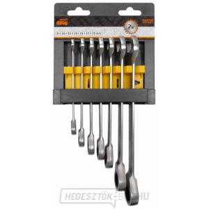 Magg PROFI - racsniskulcs-készlet (8-19) 72 pozíció - 7 db Magg PROFI - racsniskulcs-készlet (8-19) 72 pozíció - 7 db gallery main image