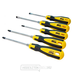Magg PROFI - csavarhúzó készlet (2xPL, 2xPH, 1xPZ) - 5 db Magg PROFI - csavarhúzó készlet (2xPL, 2xPH, 1xPZ) - 5 db gallery main image