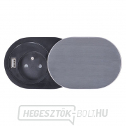 Solight 1x beépített aljzat 1x USB csúszó sapkával, hossza 1,9m, USB 2400mA Előnézet 