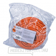 Solight hosszabbító vezeték - csatlakozó, 1 aljzat, 30m, 3 x 1mm2, narancssárga Előnézet 