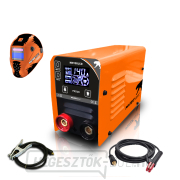 PANTERMAX MMA195LCD MMA/TIG inverteres hegesztő + tető + 1,5 m kábelek + kefe náhled