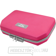 Akkus fúrócsavarhúzó ütvecsavarozóval, rózsaszín, 12V Li-ion, 2000mAh, szerszámtáskában, 27 darabos készletben náhled