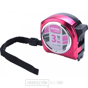 Mérőszalag, 3m, szalagszélesség 16mm Mérőszalag, 3m, szalagszélesség 16mm gallery main image