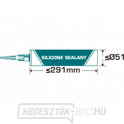 Extrudáló pisztoly profi, hossza 305mm Előnézet 