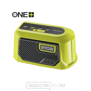 Ryobi RBTM18-0 18 V-os mini Bluetooth hangszóró ONE (akkumulátor és töltő nélkül) gallery main image