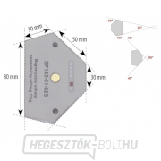 Szögmágnes 11kg, 6 négyzet alakú gallery main image