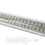LED-es szerelőlámpa 120 SMD, újratölthető, állítható tartóval, kampókkal és mágnessel. náhled