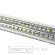LED-es szerelőlámpa 120 SMD, újratölthető, állítható tartóval, kampókkal és mágnessel. náhled