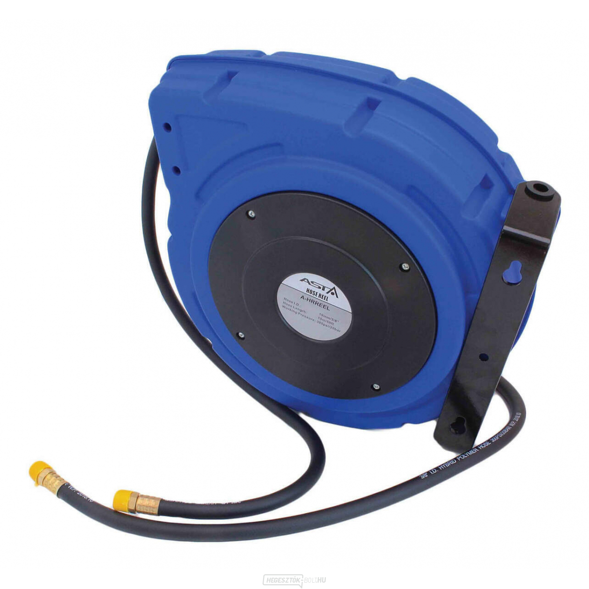 Önbehúzó dob sűrített levegős tömlővel 15 m, 3/8" csatlakozással - ASTA