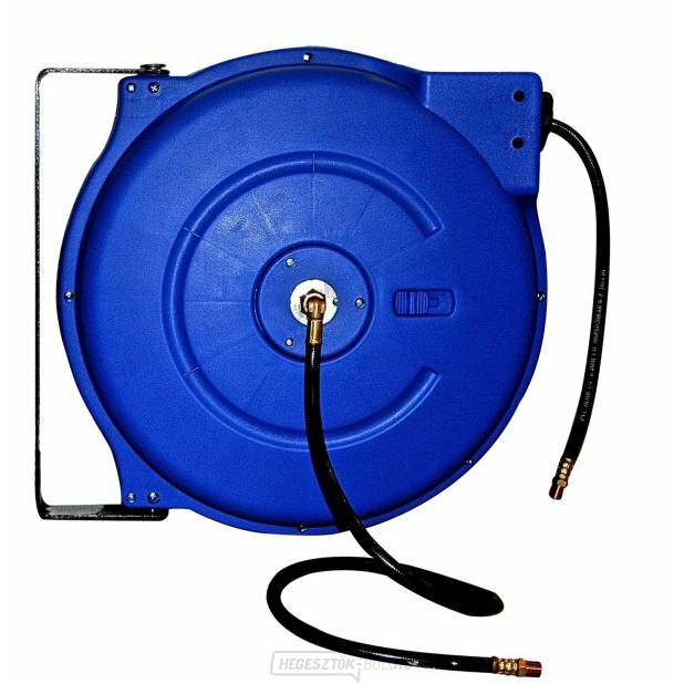 Önbehúzó dob sűrített levegő és víz tömlővel, 15 m, 1/2" csatlakozó - ASTA