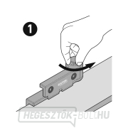 Gérvágó állítható vágósablon, mágnessel Előnézet 