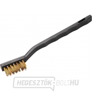 Kis sárgaréz kefe, 3 sor, 175mm Kis sárgaréz kefe, 3 sor, 175mm gallery main image