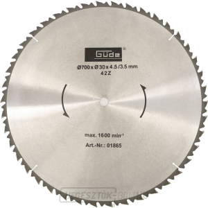 Fűrészlap HM 700 x 30mm, 42Z Fűrészlap HM 700 x 30mm, 42Z gallery main image