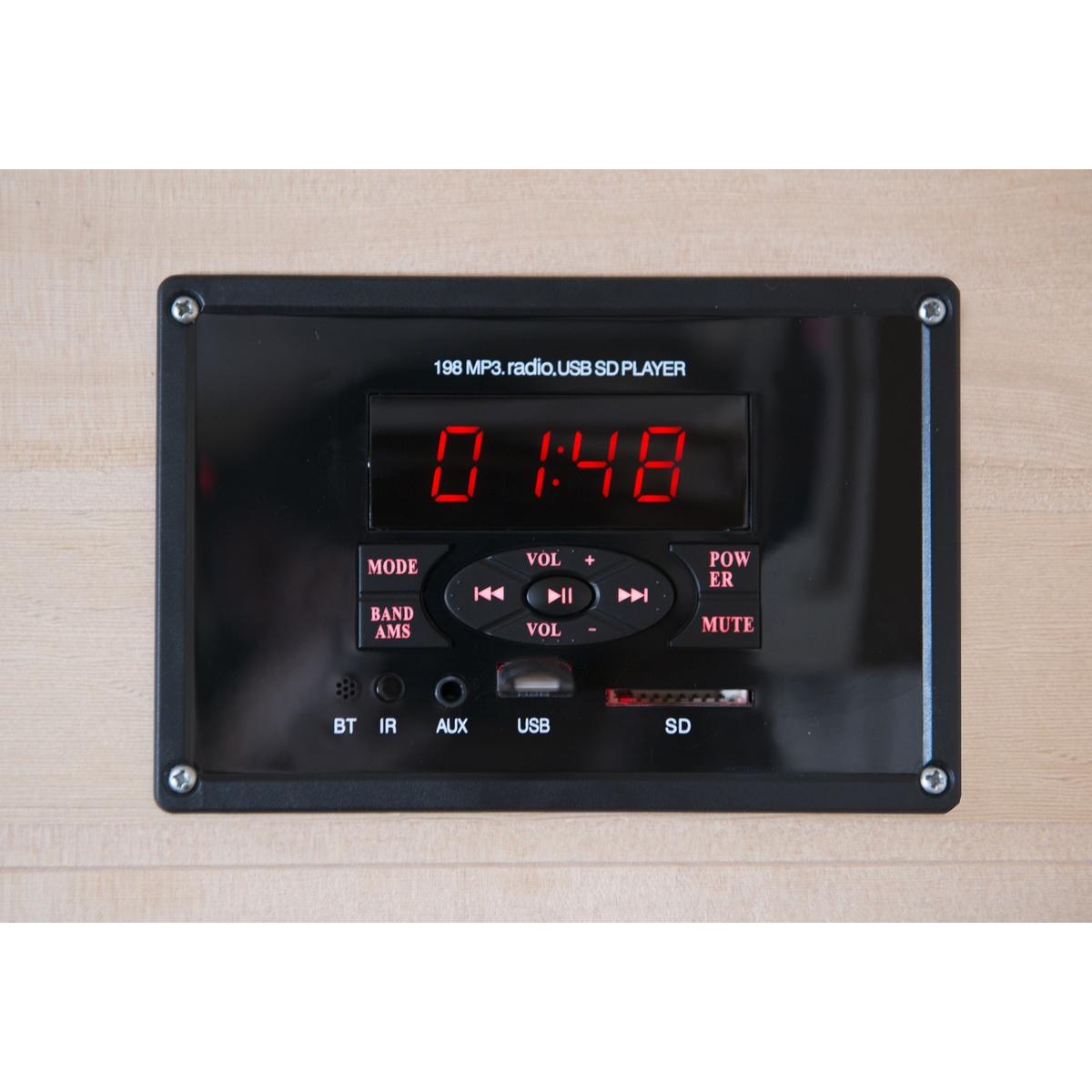 Infraszauna DeLuxe 2223 Carbon BT Előnézet 