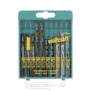 WOLFCRAFT - fűrészlapok vágásmélység 1-50mm - 10 db WOLFCRAFT - fűrészlapok vágásmélység 1-50mm - 10 db gallery main image