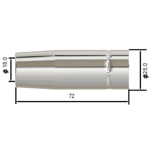18-as PARKER kúpos fúvóka (5 db-os csomag)
