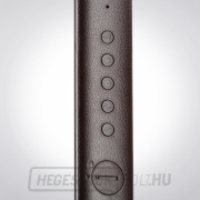 Solight LED asztali lámpa kijelzővel, 9W, választható fényhőmérséklet, bőr, barna náhled