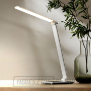 Solight LED asztali lámpa dimmelhető, 12W, fényhőmérséklet választható, USB, fehér fényű, fényes fehér Előnézet 