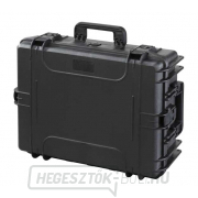 MAX Műanyag tok, 594x473xH 215mm, IP 67, fekete színű MAX Műanyag tok, 594x473xH 215mm, IP 67, fekete színű gallery main image