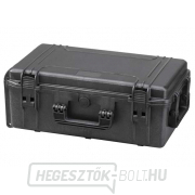 MAX Műanyag tok, 574x361xH 225mm, IP 67, fekete színű MAX Műanyag tok, 574x361xH 225mm, IP 67, fekete színű gallery main image